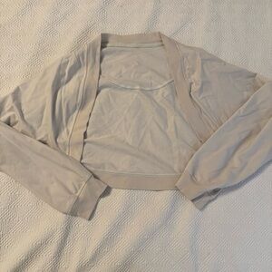 Lululemon Off White Shrug
